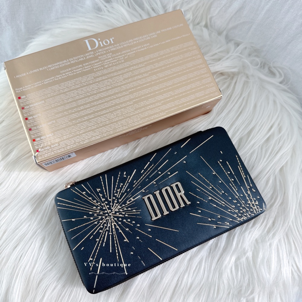 BNIB Rouge Dior Limited Edition Refillable Jewel Edition Lipstick Gift Set